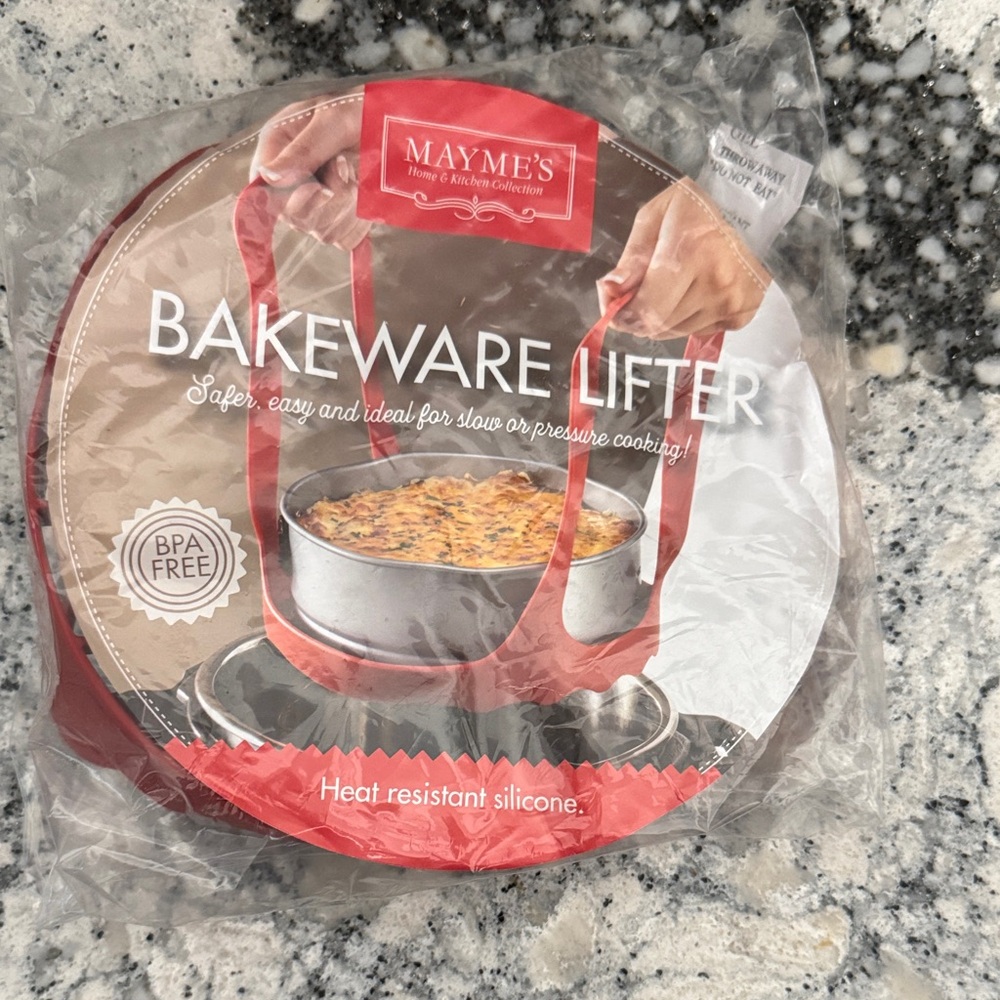 Red Bakeware Lifter